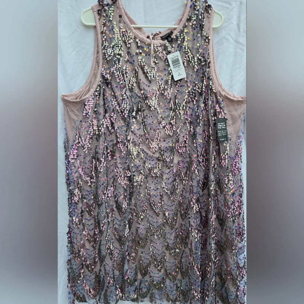 Torrid Multicolor Sequin Mini Dress - Picture 2 of 5